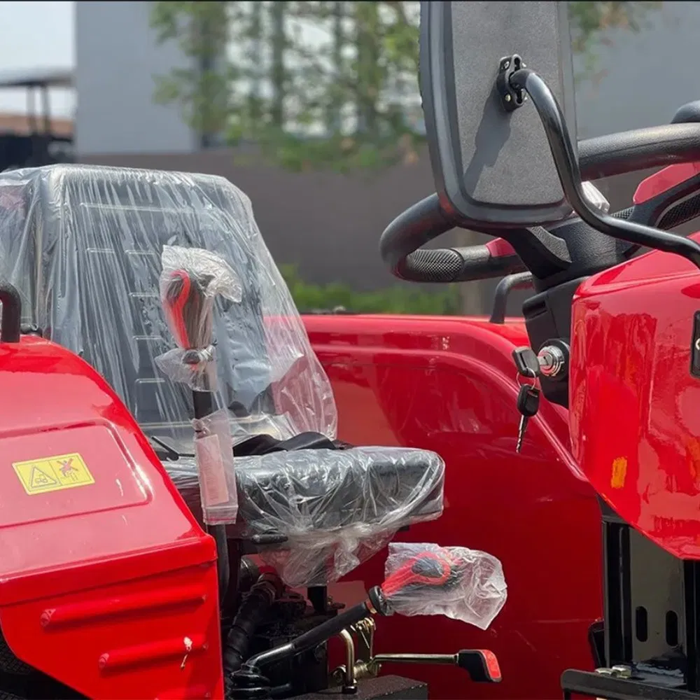 25HP 30HP 35HP 40HP متعدد الاستخدامات 4WD جرار مع آلة حصاد العلف CE E-MARK