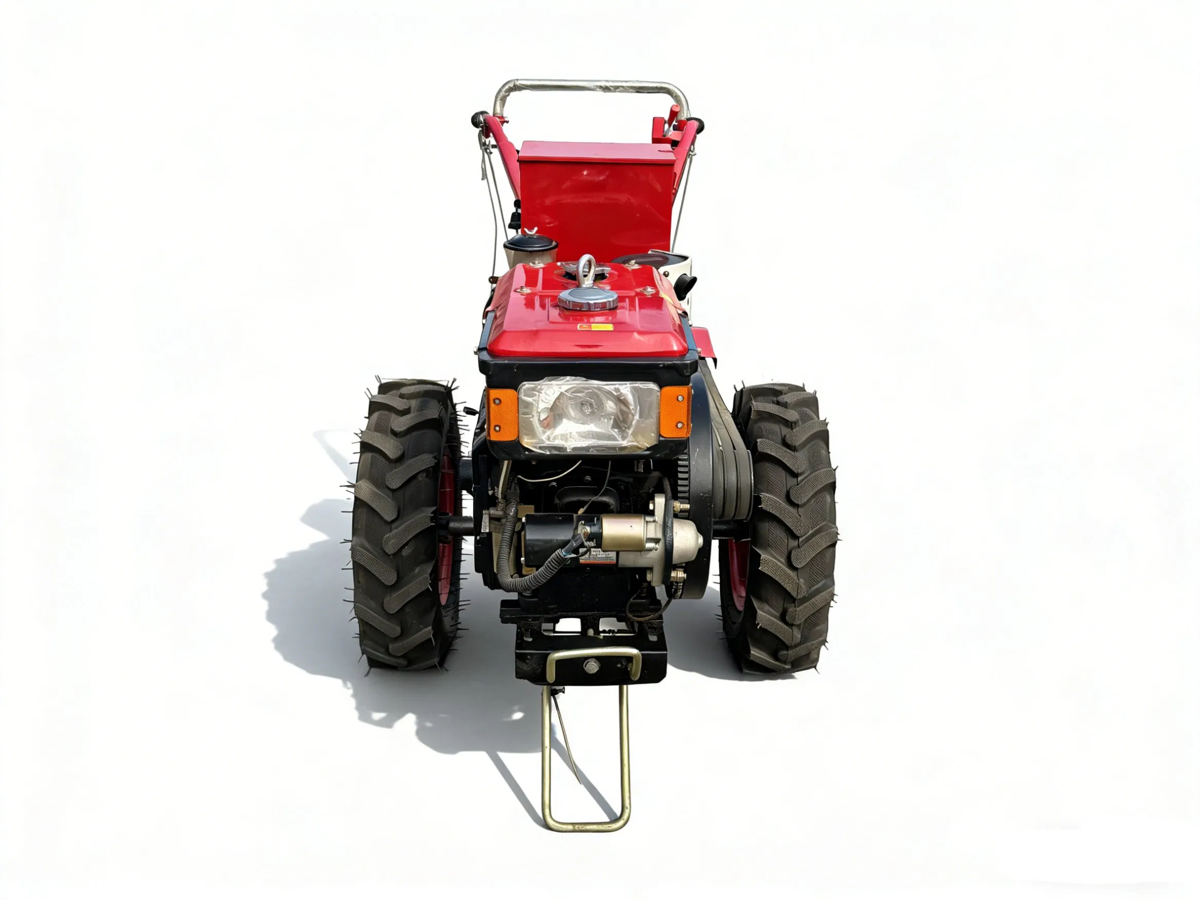 جرار مشي قوة 8HP 10HP 12HP 15 حصان 18HP 20HP محراث جرار ذو عجلتين بدء كهربائي جرار يدوي