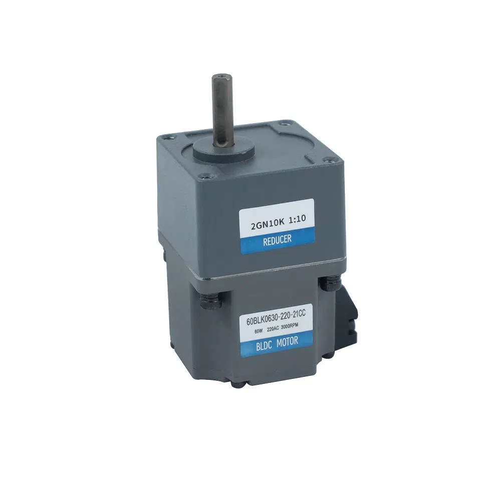 Kefufa 30W 60W BLDC Motor 60mm Brushless DC Gear Motor 24V AC220V High Torque Micro Reduction Motor Low Noise PWM Speed Control for Automation
