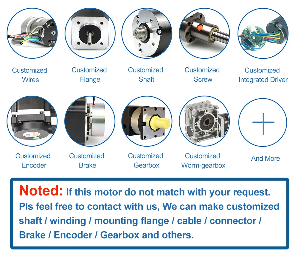 Brushless DC Motor Customization