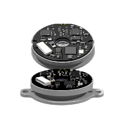 Roundss DVC48V9-5000 High-Precision Incremental Encoder 5000ppr Shaft-Mounted 5V Servo Motor Encoder with Wide Temp Range