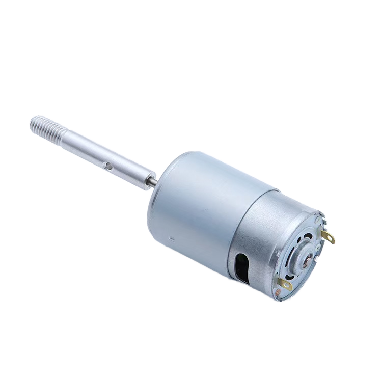Customizable 555 Micro Motors 12V Single-Ended Shaft Vibration DC Motor Brush Commutation Explosion-Proof 3500RPM Electric Fans