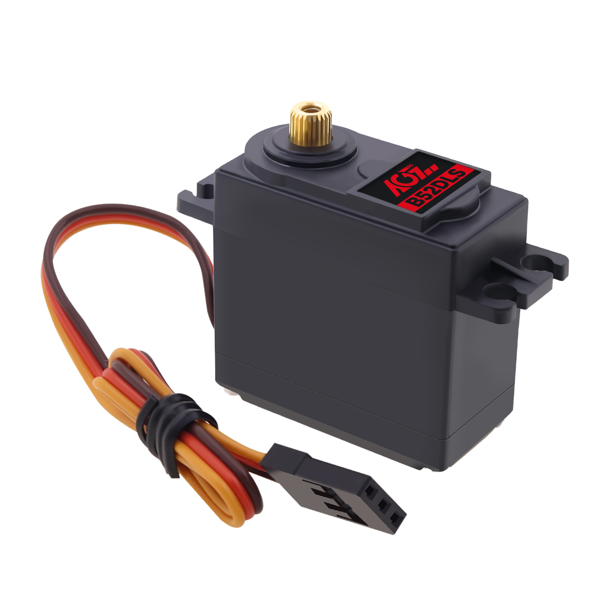 AGFRC B52DLS 52g 6.5-7.5KG.CM DC Motor 40mm Low Voltage Standard Digital Brushed Servo for RC Airplane &amp; Helicopter