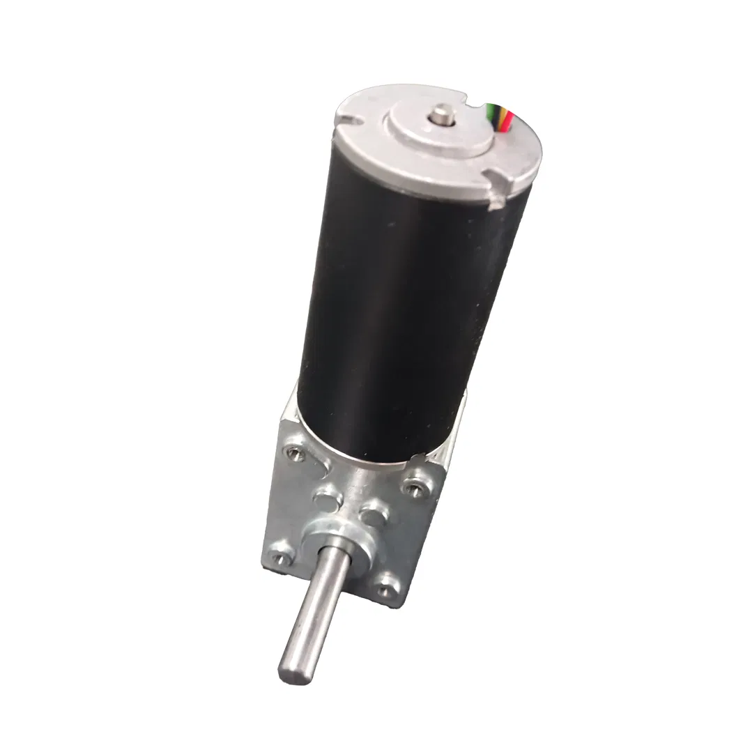 Mc5840 12V 24V DC 8rpm-580rpm 15I-896I 8n. M Brushless DC Worm Gear Motor Customized for Wheel Chair, Massage Chair, Medical Bed, Home Appliance, Robotics