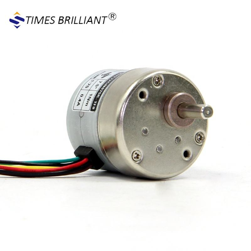 China Low Cost 0.4A 1nm 3rpm Mini 5V /12V Stepper Motor with Geared Ratio 120 for Telescope or Medical Device