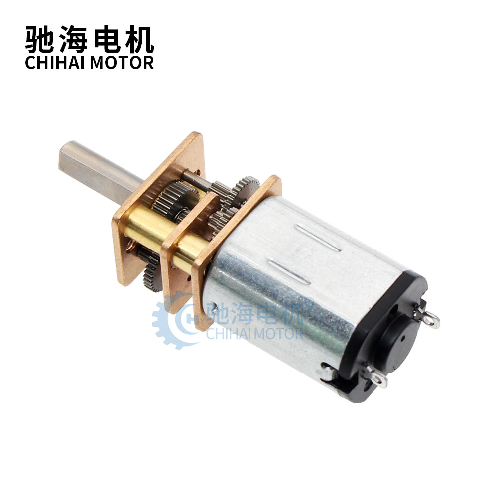 ChiHai Motor CHF-GM12-N20 High Speed High Torque High-power DC 3V 6V Long-life Carbon Brush Micro Gear Motor with Metal Gearbox