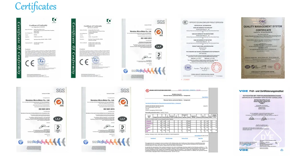 DC Motor Dimensions