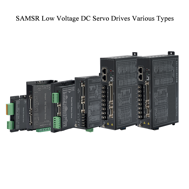 Low Price High-Performance SAMSR Low Voltage Motor 100w ~ 1000W DC Servo Motor Kit Gear for AGV Set SDV60-200-24 + MDV-830