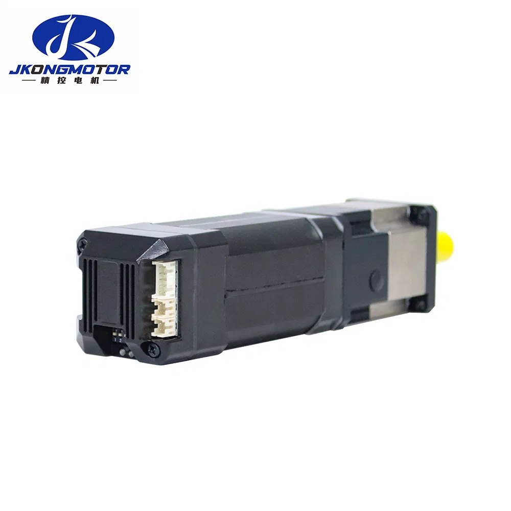Jkongmotor 2026 New Integrated DC Servo Motor Driver 42 57mm NEMA 17 23 24V Single-Phase 3000rpm Absolute Encoder 17bit Ie3 for Robotics