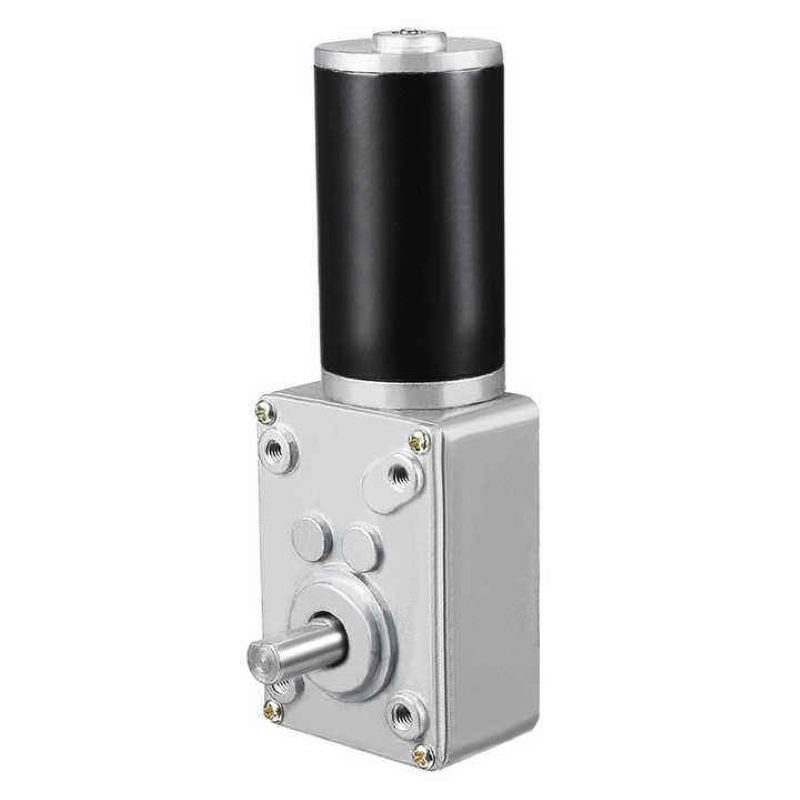 Jgy5840-31zy High Torque Worm Gear Motor DC 12V 24V 5-470rpm Self-Locking Micro Turbo Geared Motor for Home Automation and Window Opener