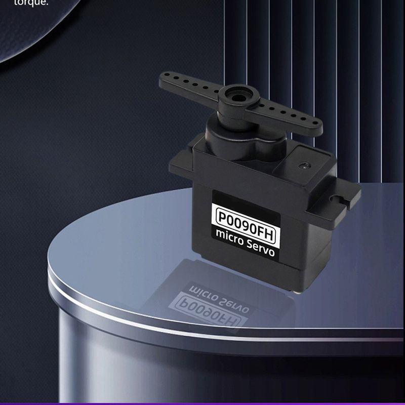 P0090fh 9-Gram Clutchgear Miniature Servo Motor for Patented Certification Anti-Burn and Anti-Vibration Overload Protection