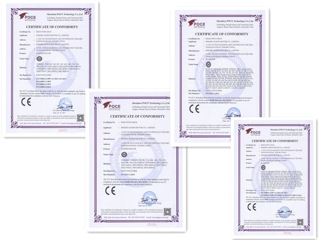 Product Certificates