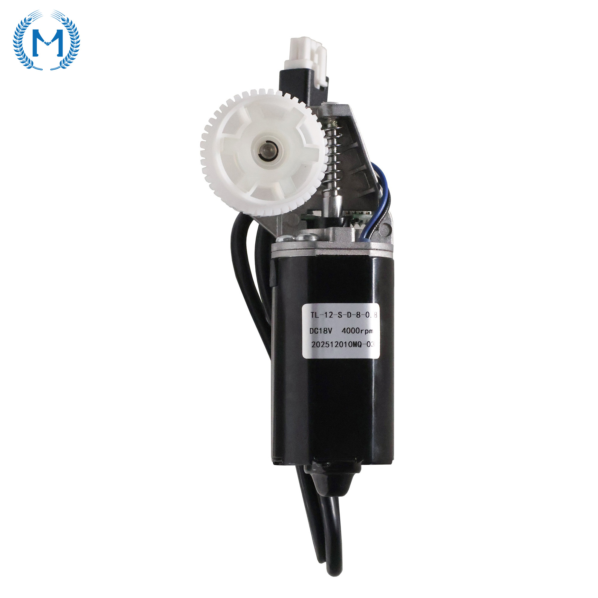 Maiqi 20W 4000RPM IP45 Waterproof Linear Actuator Dual-Motor Brush Design DC Motor ROHS CE Certified For Homecare Electric Beds