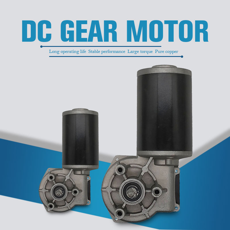 Hot-Sale Big Torque 12V-48V Electric DC Worm Gear Motor for Car Wiper/Medical Device/Window Opener Motor