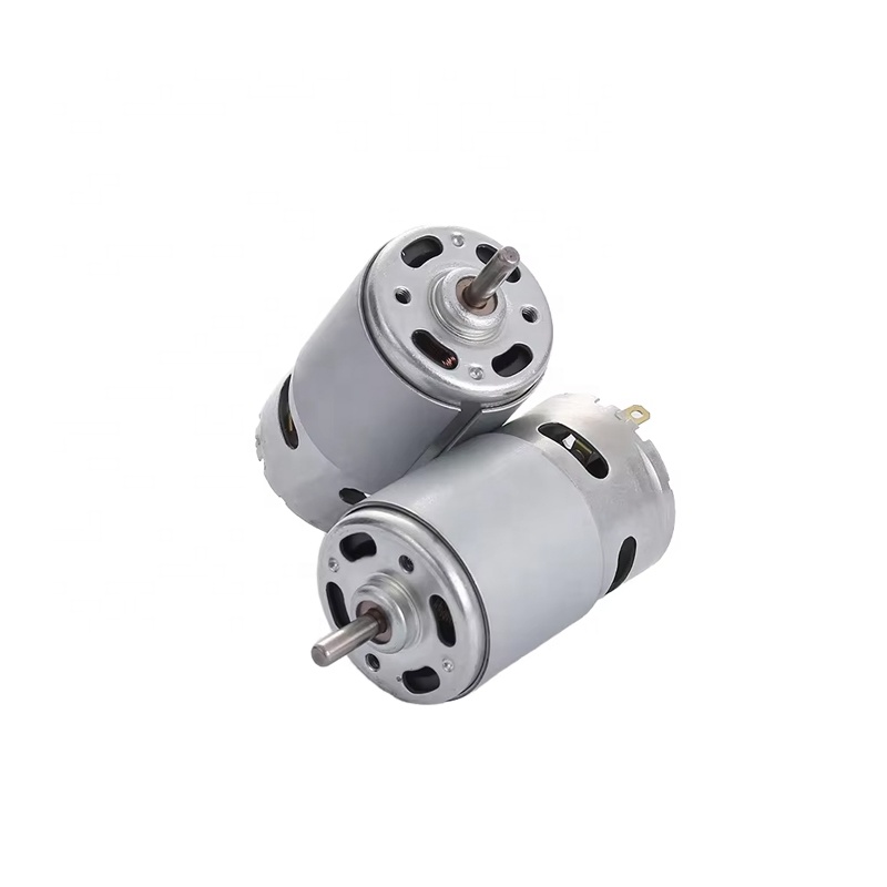 RS-385 Carbon Brush PMDC Motor 12V 24V 8000-20000RPM High Torque Speed Permanent Magnet Micro Electric Motor for Pump DIY OEM CE
