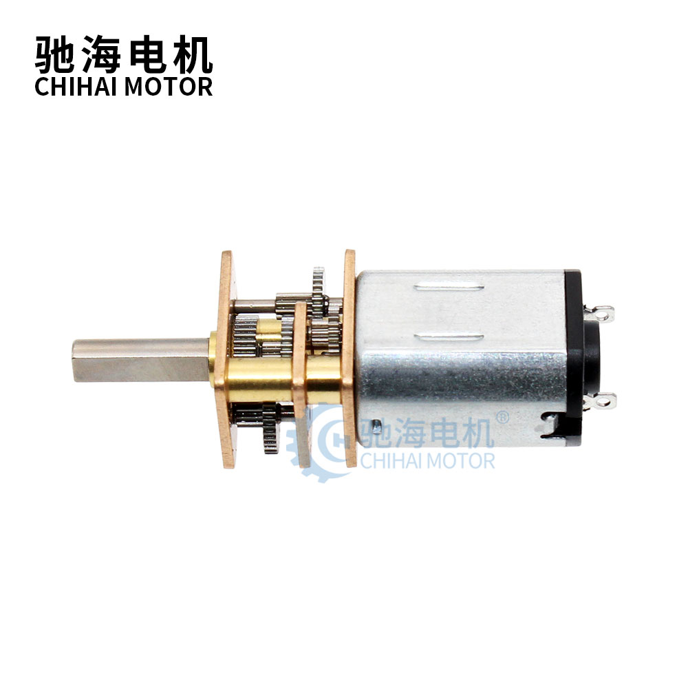 ChiHai Motor CHF-GM12-N20 High Speed High Torque High-power DC 3V 6V Long-life Carbon Brush Micro Gear Motor with Metal Gearbox