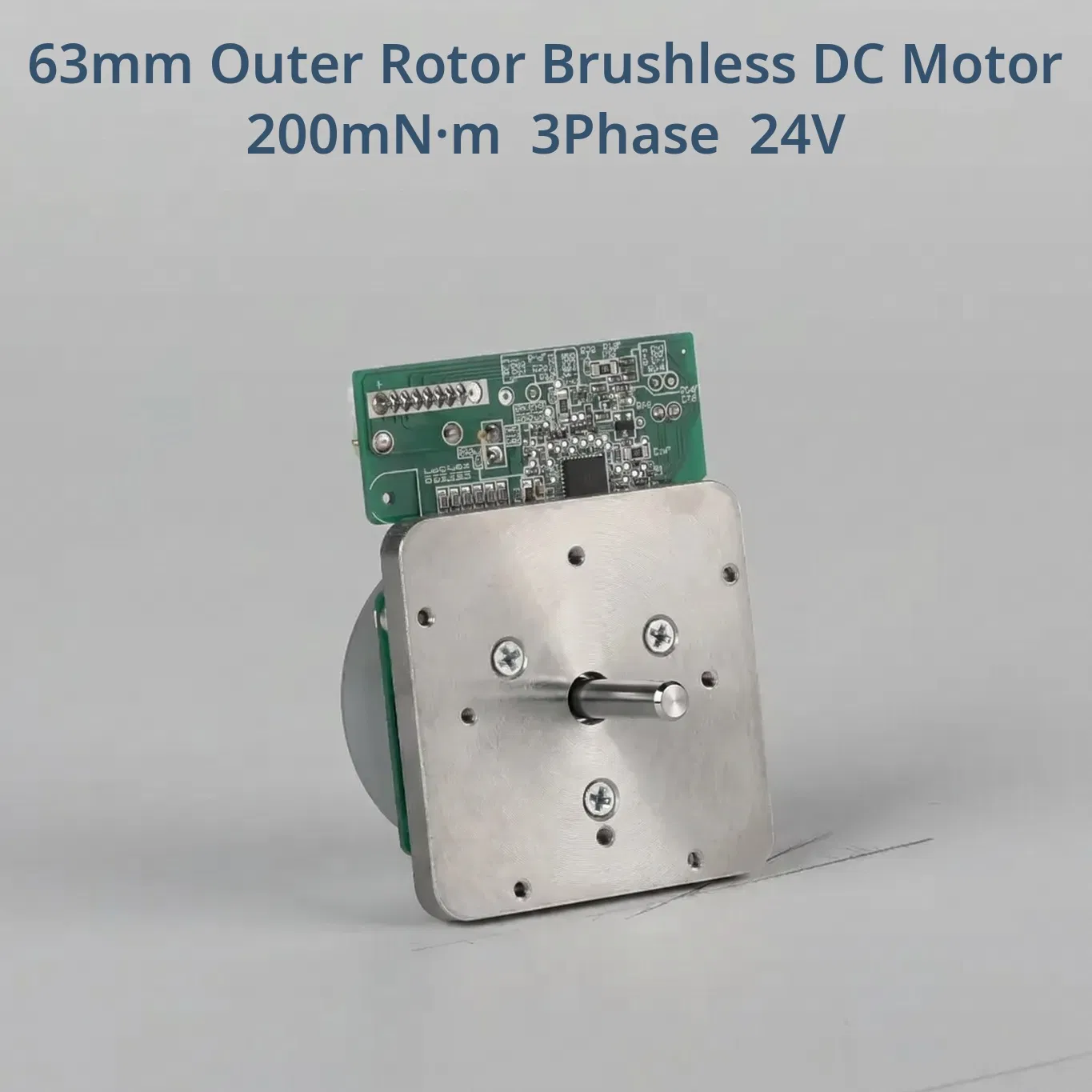 Eco-Friendly No Commutator Erosion Automotive Brushless DC Motor for Solar Tracking Systems
