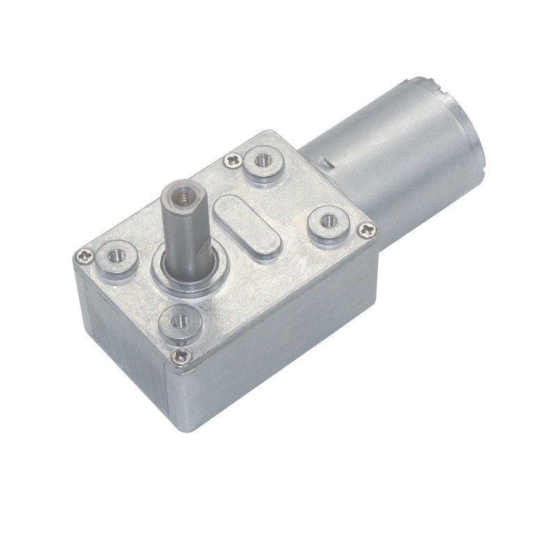 HYX Jgy370 12V DC Gear Motor 300Rpm 200RPM 3V6V12V 25MM Metal Brushed DC Small Worm Gear Motor for Self-service Vending Machine