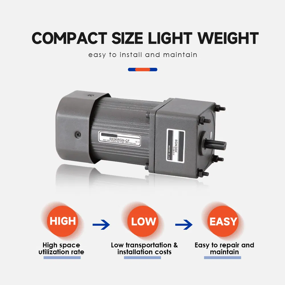 High Torque 220V/380V Micro Geared Motor for Automation
