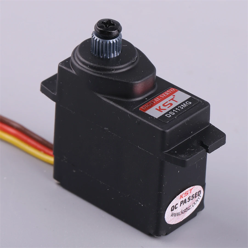 NEW KST DS113MG V6.0 Coreless DC Motor Micro Digital Servo Hardened Steel Gear 3.5kg 0.09sec Electric RC Airplane Parts