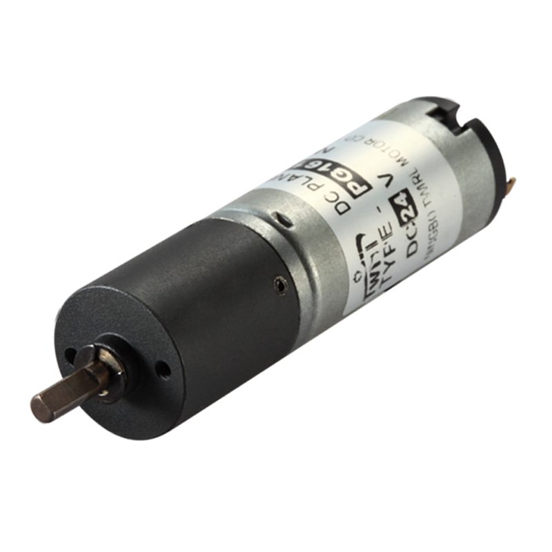 16mm 12V/24V 0.5W-2W Round Flange High Torque Brush DC Planetary Gear Motor with Planetary Gearbox