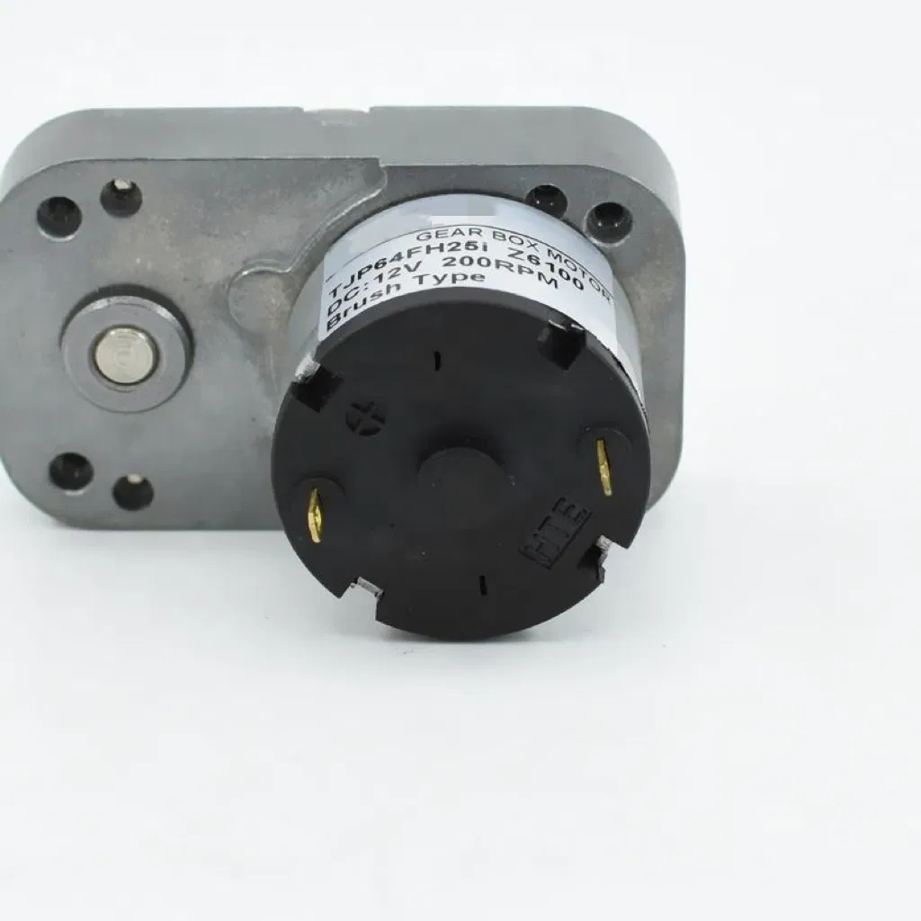 Reversible 64*38mm Mini Low Speed High Torque Brush DC Motor for Scooter