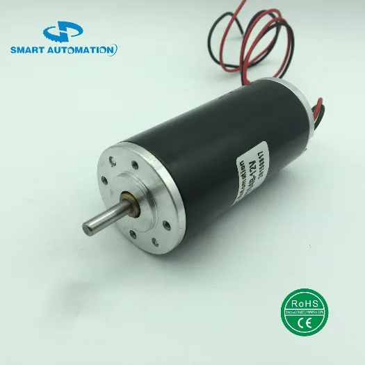 42mm DC Motor Black Side View