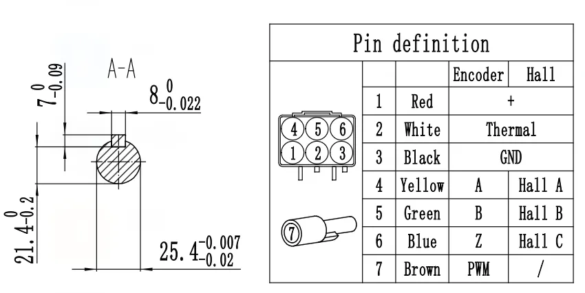 Shaft Dimension