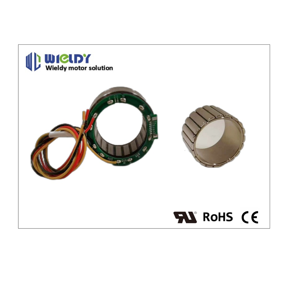 85mm Frameless BLDC Motors for Agv Robotics Arms Joints Medical Systems
