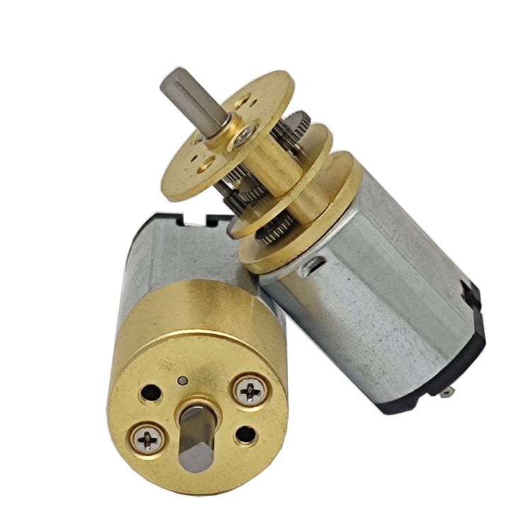 Mini 16mm Electric DC Motor 3v 6v 12v Low Speed with High Torque Brush Commutation Permanent Magnet Small Dc Geared Motor