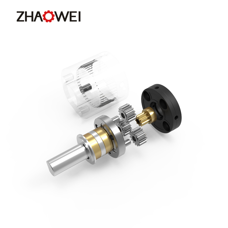 Zhaowei MD022022-256 29rpm 15kg. Cm 22mm Metal Planetary Gearbox High Torque 12V 24V Brushless DC Gear Motor for Medical Device