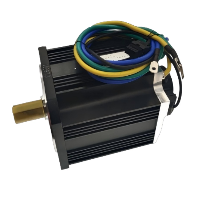 200mm 48V 96V 5kw 10kw 15kw 1500rpm High Torque BLDC Servo Motor with Encoder/24V Brake for Agv and Automatics Robotics