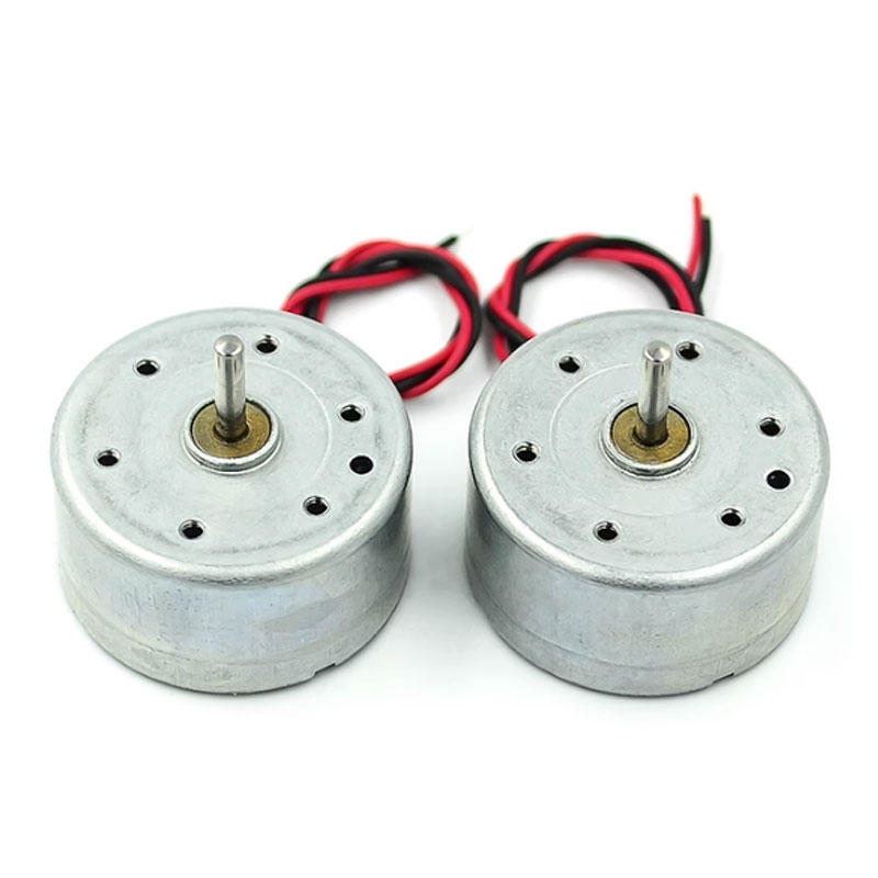 Round Mini Motor Micro 300 Solar DC 3V 4.5V 5V Motor For CD Player PH2.0mm Motors DIY Electronic Kit