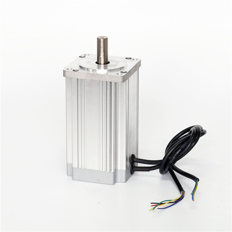 80mm Low Noise With Low Temperature Rise 48V 628W 3000RPM 1.2Nm Brushless DC Motor for Small Cleaning Robot
