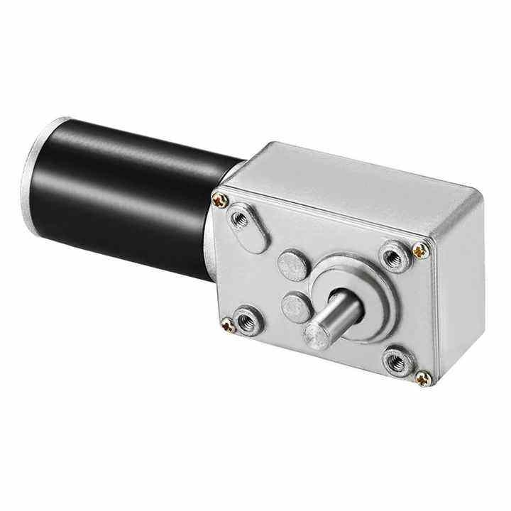 Jgy5840-31zy High Torque Worm Gear Motor DC 12V 24V 5-470rpm Self-Locking Micro Turbo Geared Motor for Home Automation and Window Opener