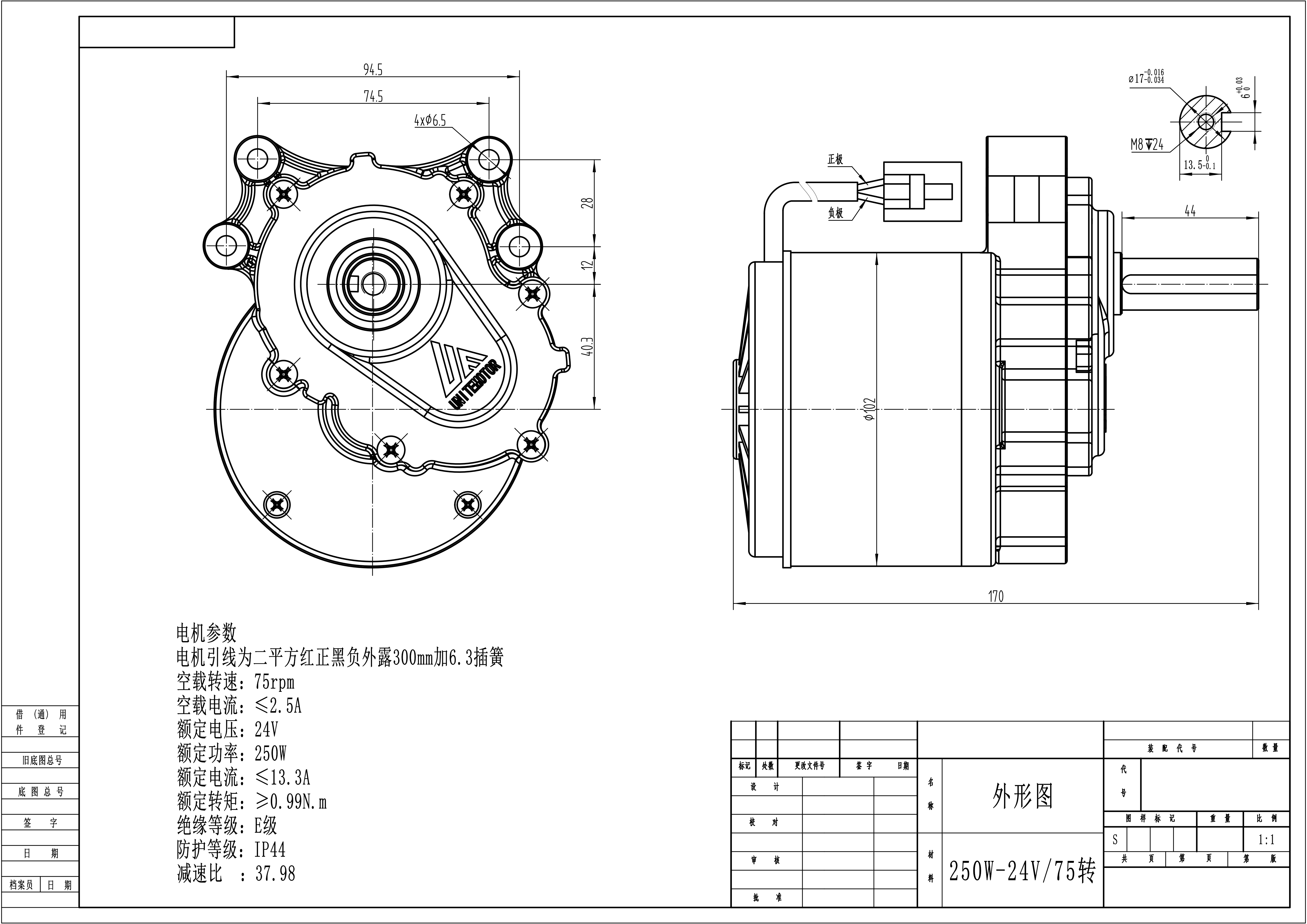 Motor Chart