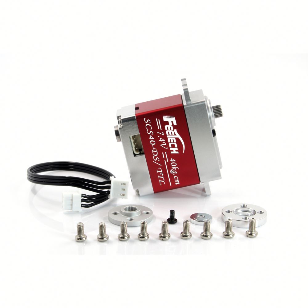 Waterproof 8.4V 40KG Servo Coreless Motor Metal Gear Programmable Smart RC For Remote Control Car Rc Plane/fpv Drone