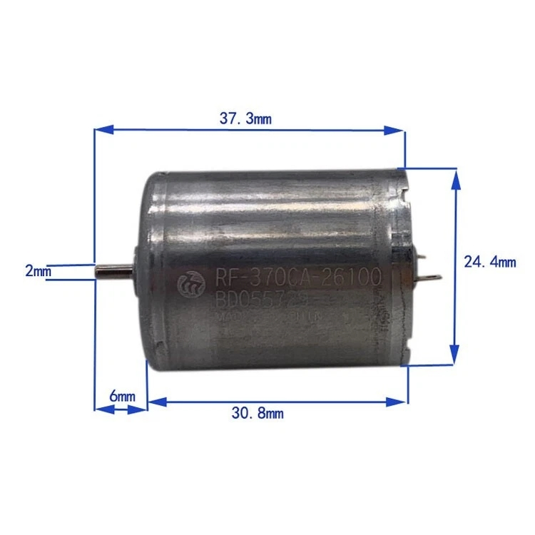 New Mabuchi DC Motor 3V-6V RF-370ca-26100 Bd055729 Carbon Brush Motor for Solar Experiment
