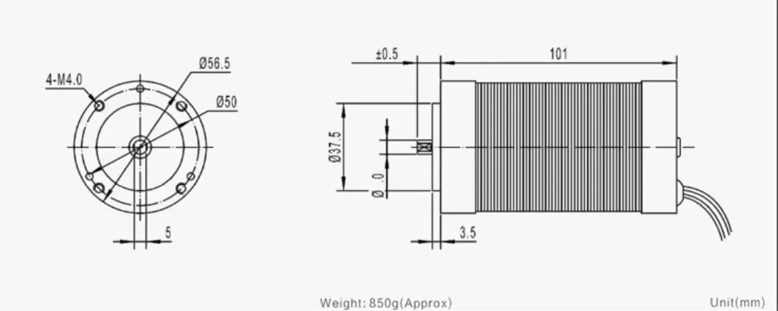 High Torque BLDC Motor
