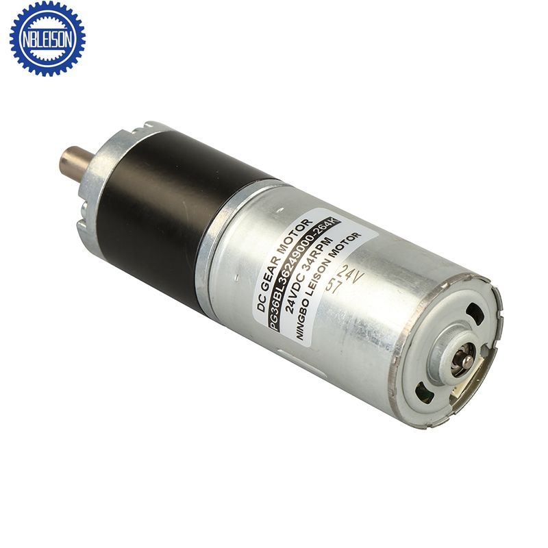 36mm 12V 24 Volt Heavy Duty Low Speed BLDC Brushless DC Planetary Gear Motor