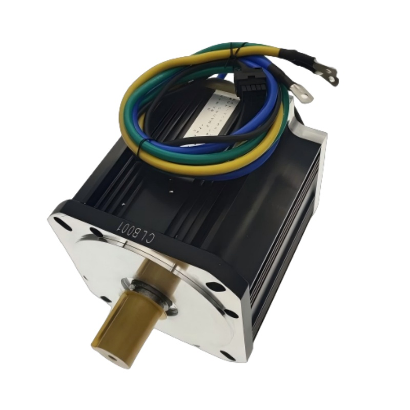 200mm 48V 96V 5kw 10kw 15kw 1500rpm High Torque BLDC Servo Motor with Encoder/24V Brake for Agv and Automatics Robotics