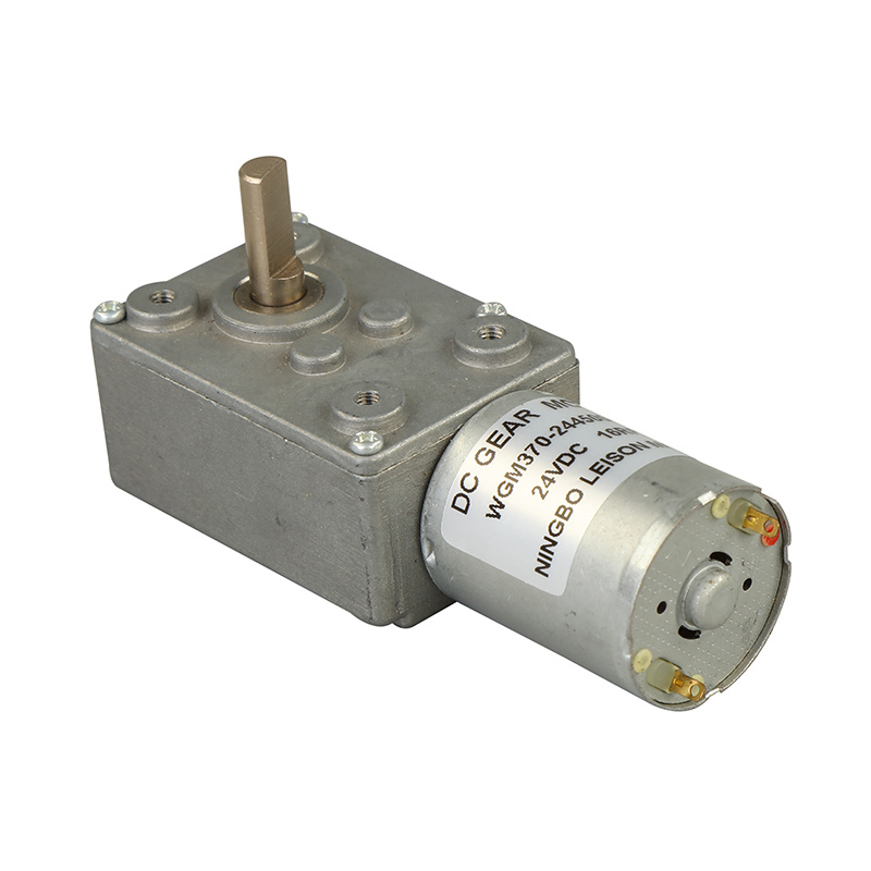 DC 12V/24V Wgm 370 Micro Miniature Wrom Gear Motor Reducer 50/100rpm