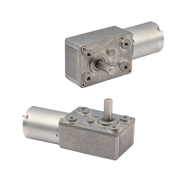 HYX Jgy370 12V DC Gear Motor 300Rpm 200RPM 3V6V12V 25MM Metal Brushed DC Small Worm Gear Motor for Self-service Vending Machine