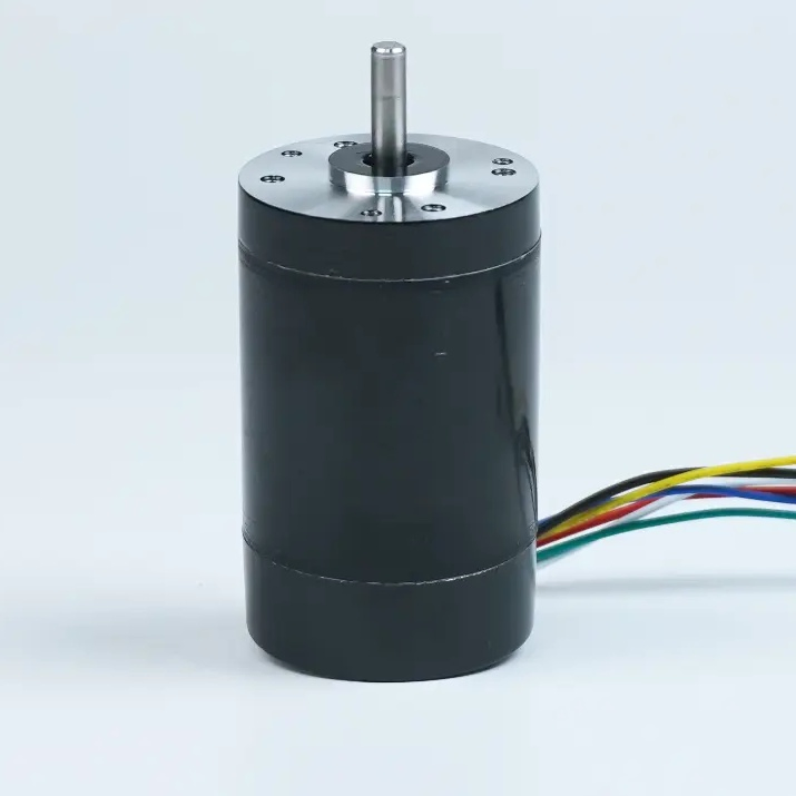 High Speed Compact Structure Responsive Brushless DC Motor 105 W for Robotics