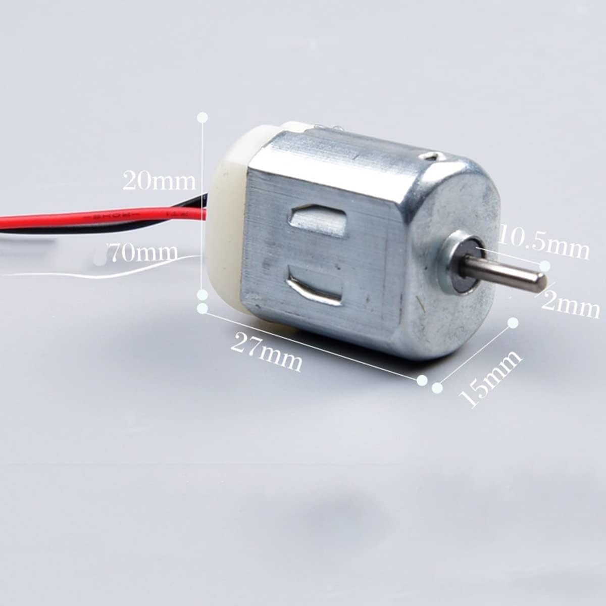 AA Battery Powered High Speed 3V 130 DC Mini Toy Motor Low Voltage Educational DIY Science Hobby Accessory Electronic Accessory