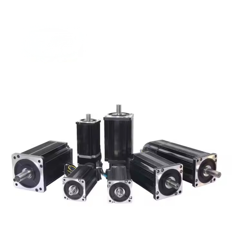 Factory Wholesale OEM 24V 48V High Torque 4.7n.M 1500rpm Micro Mini Vibrator Small Electric Gear Brushless DC Servo Motor with Encoder for Agv Ugv Tracked Robot