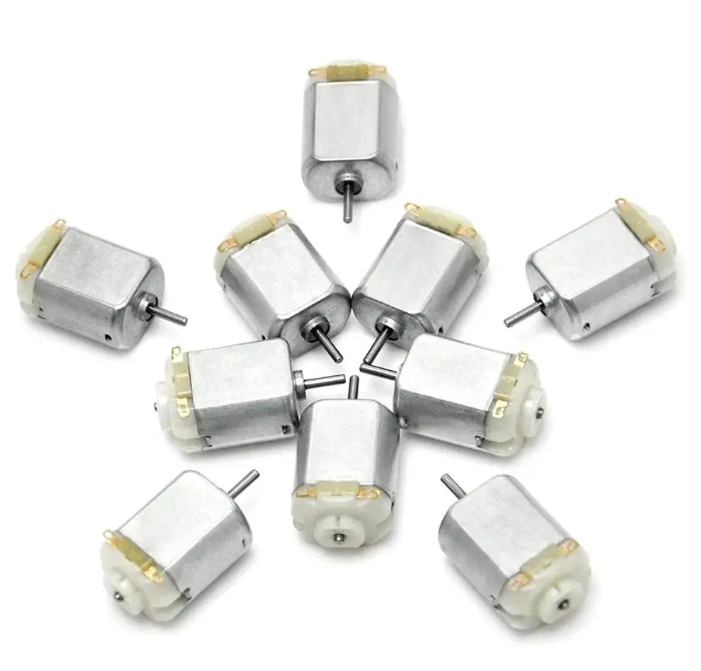 130 Micro DC Motor 3V-6V 17000-18000RPM Miniature Electric Motor Four-wheel Motor Small DIY Toys Hobbies Smart Car