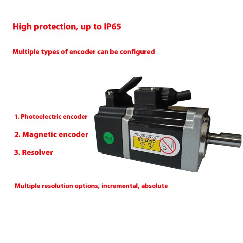 High-Performance 24V/48V Brushless DC Low-Voltage Servo Motor for Home Appliance Boat Use Multiple Encoders Waterproof