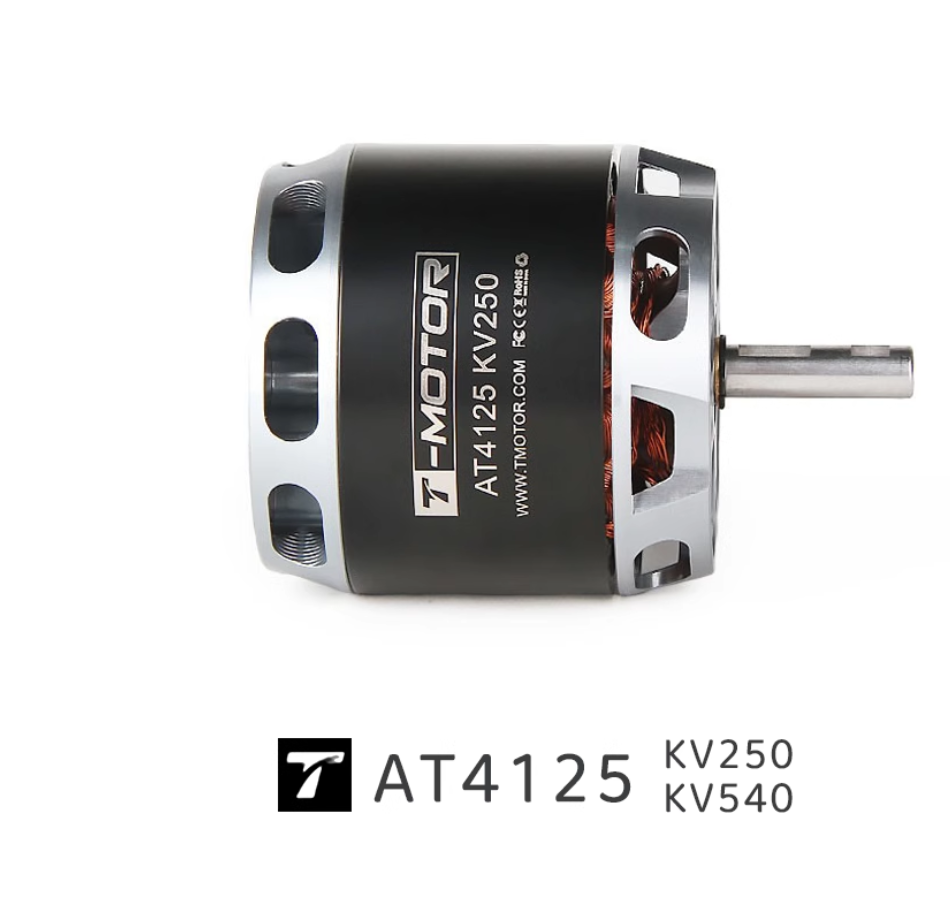 AT4125 KV250 KV540 2000W 2200W Coreless Metal Brushless Motor for RC Aircraft 5KG 10KG Heavy Lift UAV VTOL Drone Fixed Wing