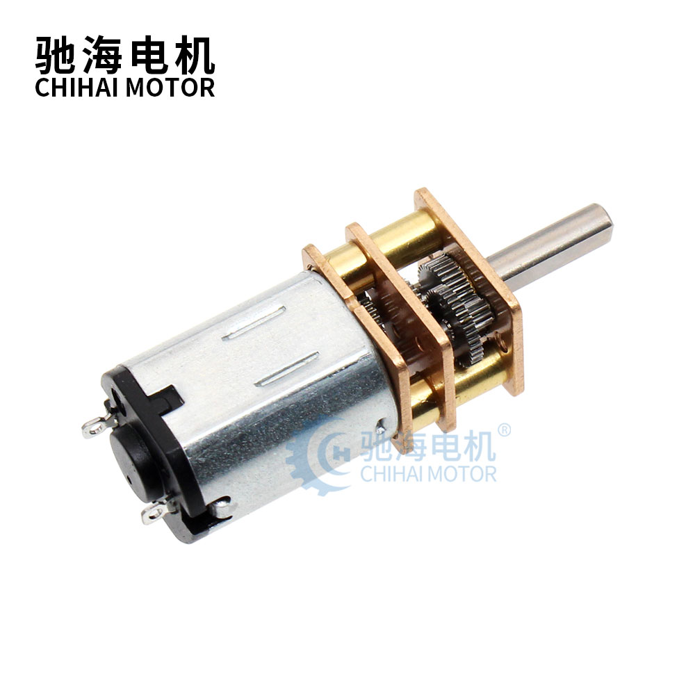 ChiHai Motor CHF-GM12-N20 High Speed High Torque High-power DC 3V 6V Long-life Carbon Brush Micro Gear Motor with Metal Gearbox